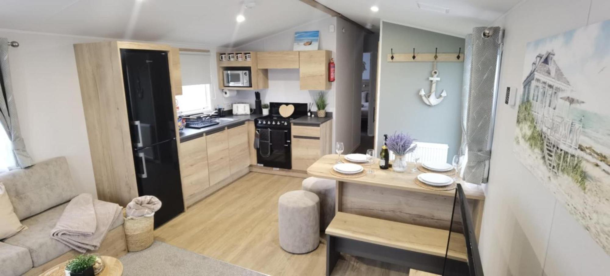 Big Boss Caravan-Camber Sands, Free Wi-Fi, Netflix, Parking Bagian luar foto